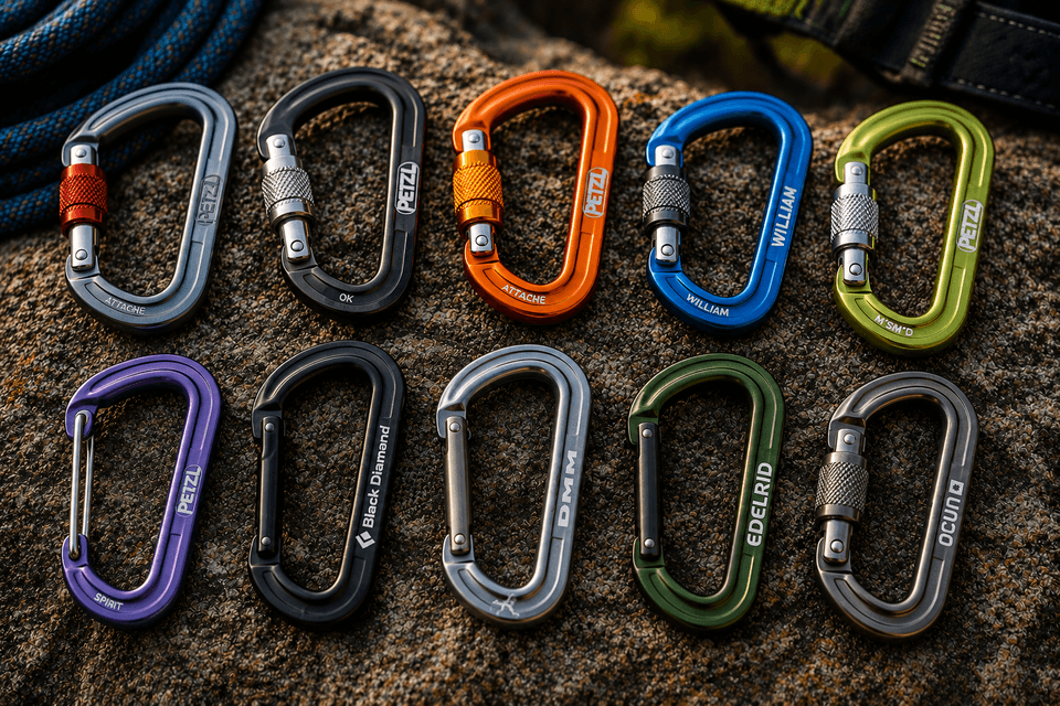 Climbing carabiners