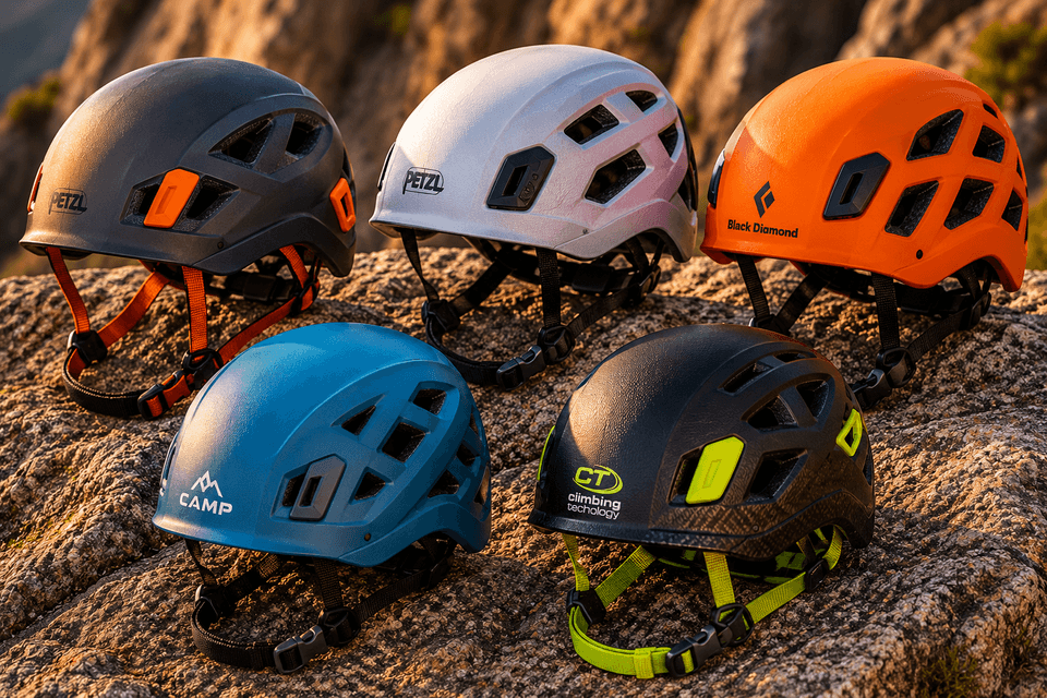 Climbing helmets