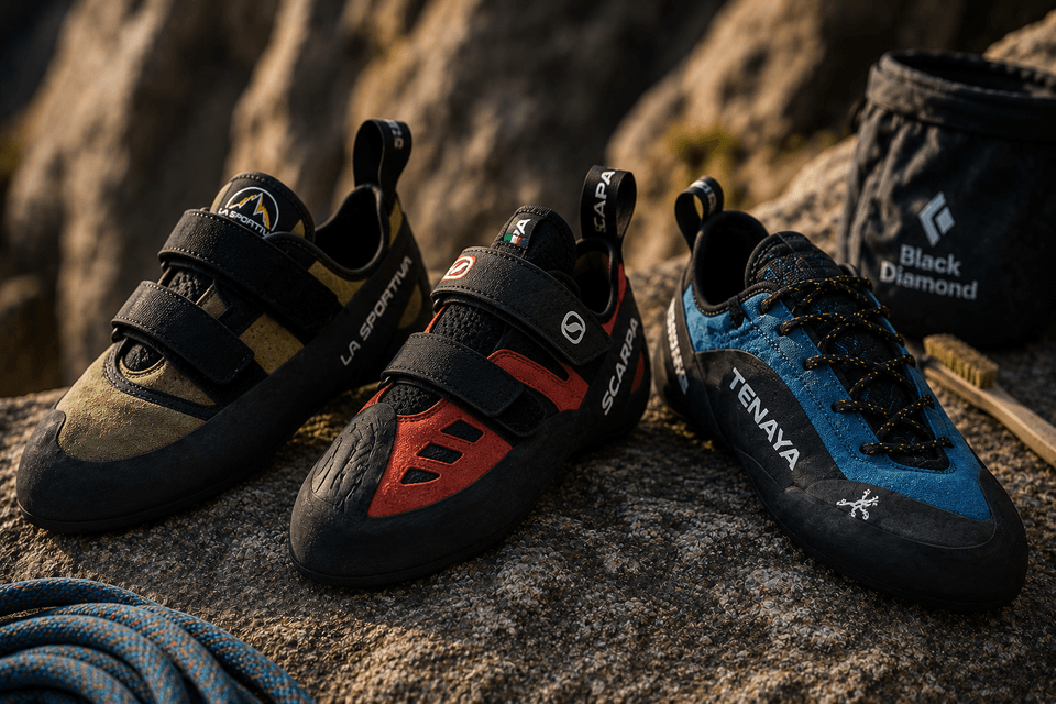 Climbing shoes